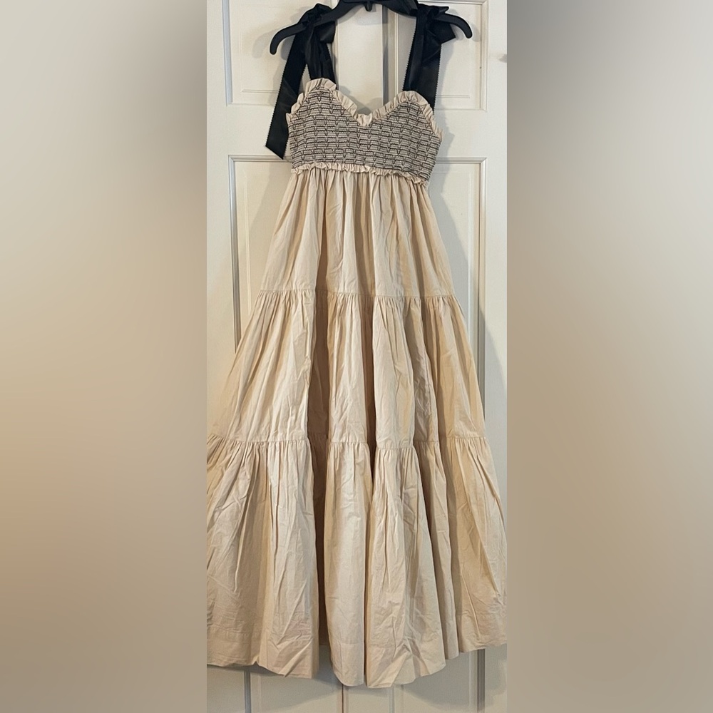 FREE PEOPLE Bluebell Solid Maxi Dress NWOT - Picture 5 of 16